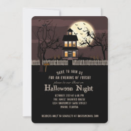 Haunted House Einladung