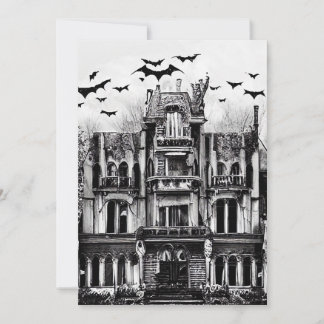 Haunted House Einladung