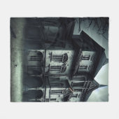 Haunted House Fleecedecke (Vorderseite (Horizontal))