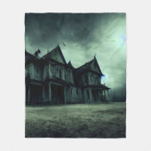 Haunted House Fleecedecke (Vorderseite)