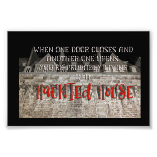Haunted House Fotodruck