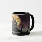 Haunted House Halloween Mug Tasse (VorderseiteRechts)