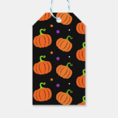 Haunted House Hey Boo Purple Halloween Birthday  Geschenkanhänger (Rückseite)