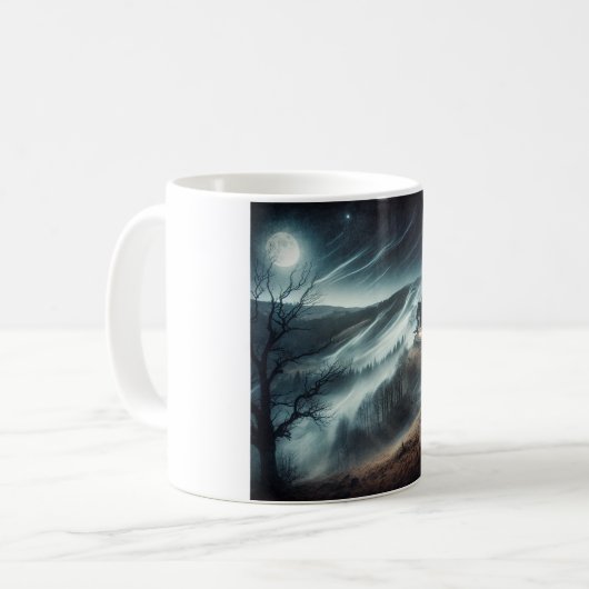 Haunted House Kaffeetasse (Vorderseite Links)