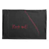 Haunted House Kissenbezug (Rückseite-Links)