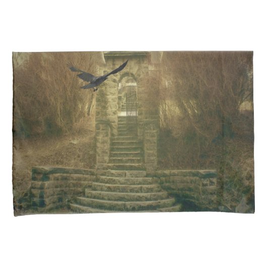 Haunted House Kissenbezug (Vorderseite-Rechts)