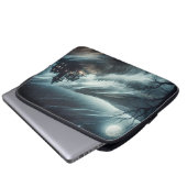 Haunted House Laptopschutzhülle (Vorne Knopf)