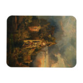 Haunted House Magnet (Horizontal)