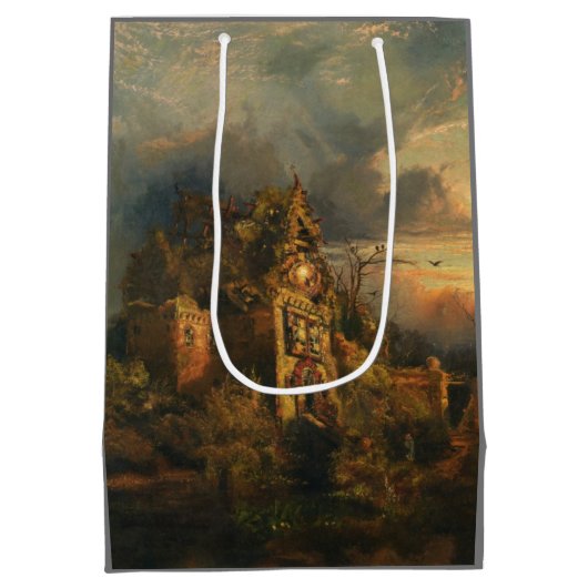 Haunted House Mittlere Geschenktüte (Rückseite)