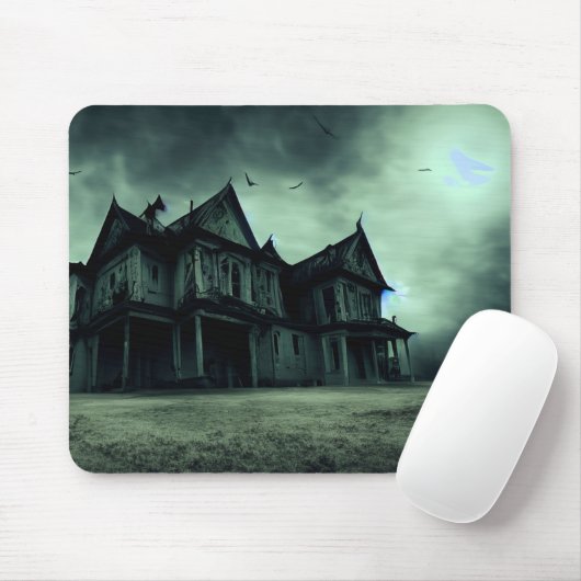Haunted House Mousepad (Mit Mouse)