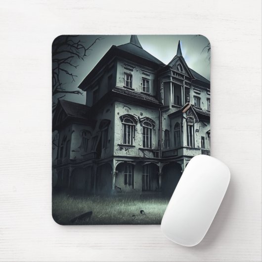 Haunted House Mousepad (Mit Mouse)