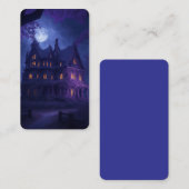 Haunted House on the Hill Bookmark Visitenkarte (Vorne/Hinten)