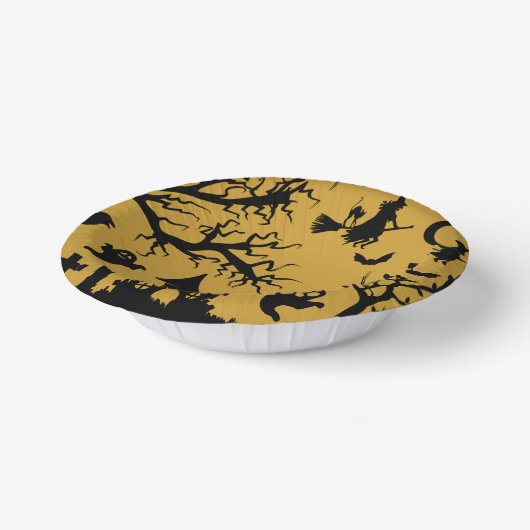 Haunted House Pappteller (Gewinkelt)