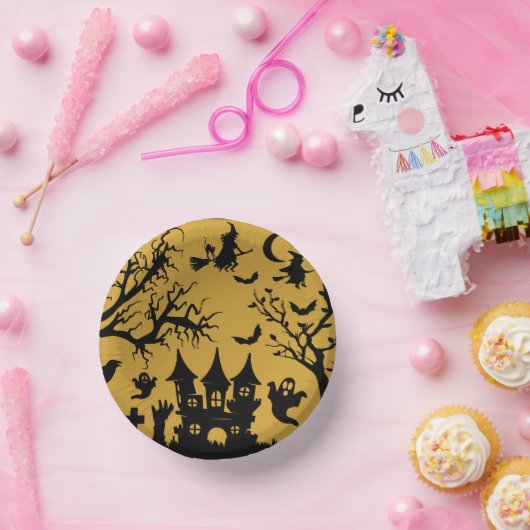 Haunted House Pappteller (Party)