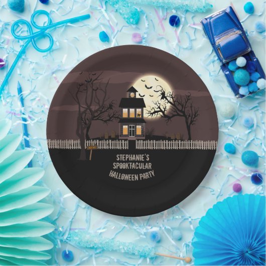 Haunted House Pappteller (Party)