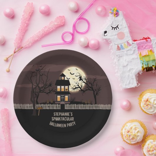Haunted House Pappteller (Party)