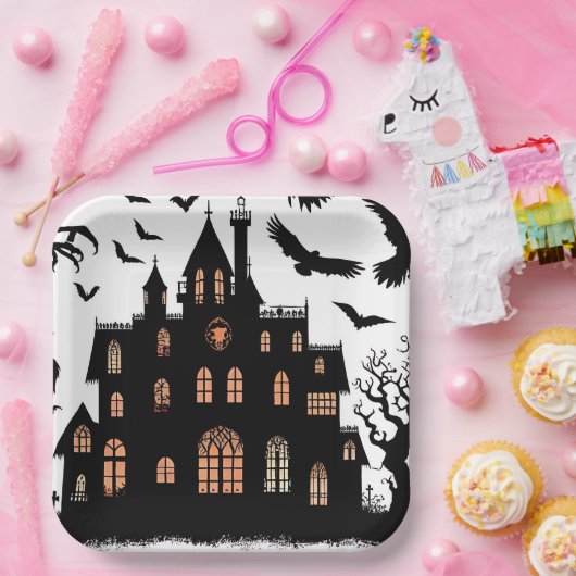 Haunted House Pappteller (Party)