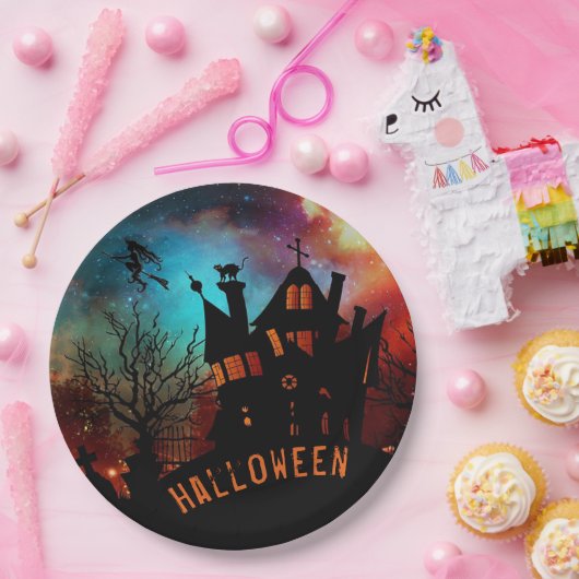Haunted House Pappteller (Party)