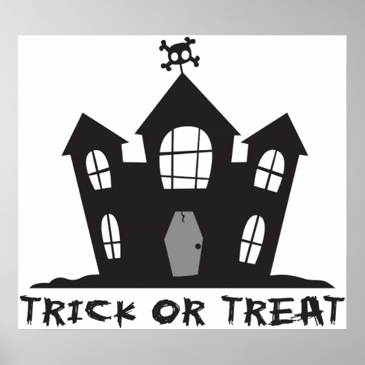 Haunted House Poster (Vorne)