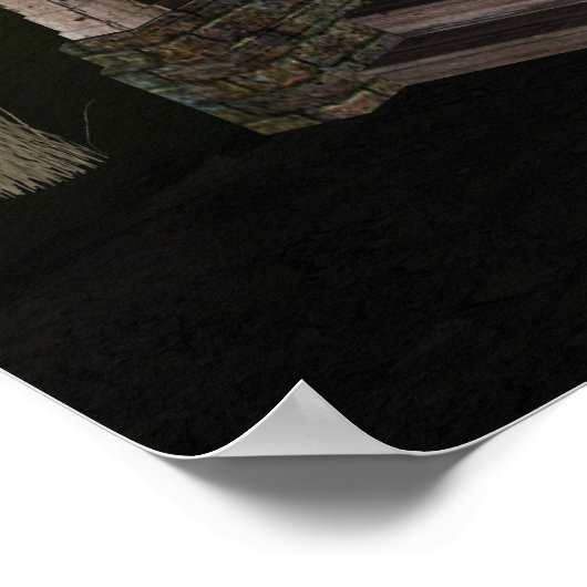 Haunted House Poster (Ecke)