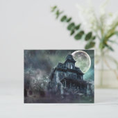 Haunted House Postkarte (Stehend Vorderseite)