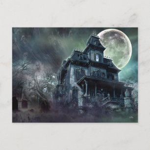 Haunted House Postkarte
