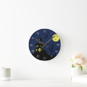 Haunted House Runde Wanduhr (Zuhause)