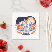 Haunted House Serviette (Beispiel)