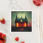 Haunted House Serviette (Beispiel)