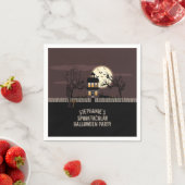 Haunted House Serviette (Beispiel)