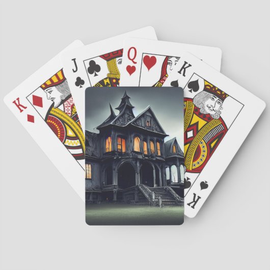 Haunted House Spielkarten (Rückseite)