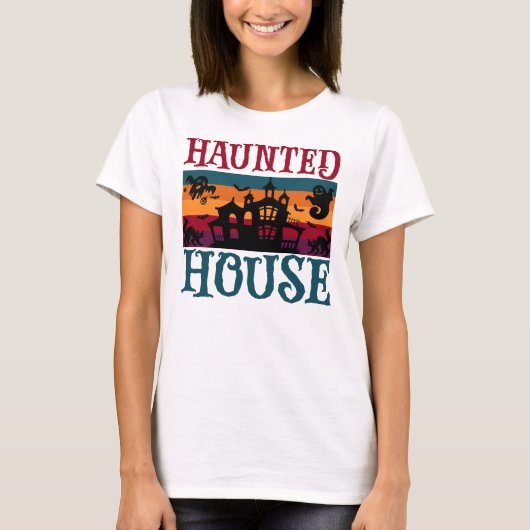 Haunted House T-Shirt (Vorderseite)