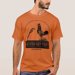 Haunted Key West Zombie Rooster T-Shirt