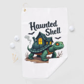 Haunted Shell Turtle Golfhandtuch (Insitu)
