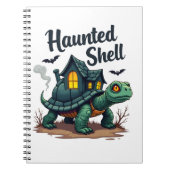 Haunted Shell Turtle Notizblock (Vorderseite)