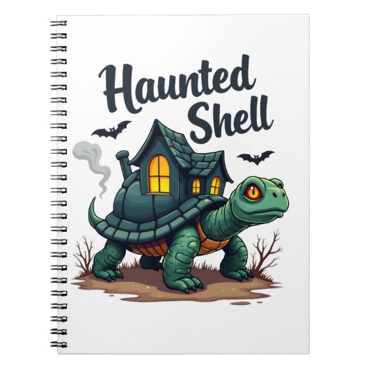 Haunted Shell Turtle Notizblock (Vorderseite)