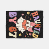 Haunted Six Seven 6 7 Meme 67 Skeleton Hand Hallow Fleecedecke (Vorderseite (Horizontal))