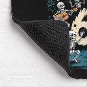 Haunted Six Seven 6 7 Meme 67 Skeleton Hand Hallow Mousepad (Ecke)