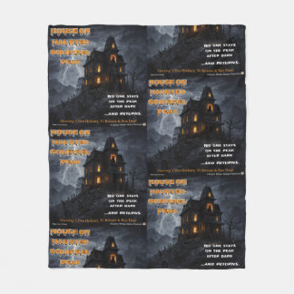 Haunted Squirrel Peak Fleecedecke