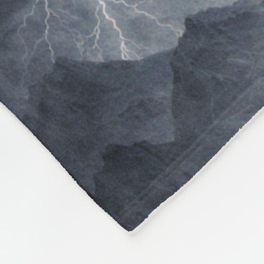 Haunted Squirrel Peak Fleecedecke (Ecke)