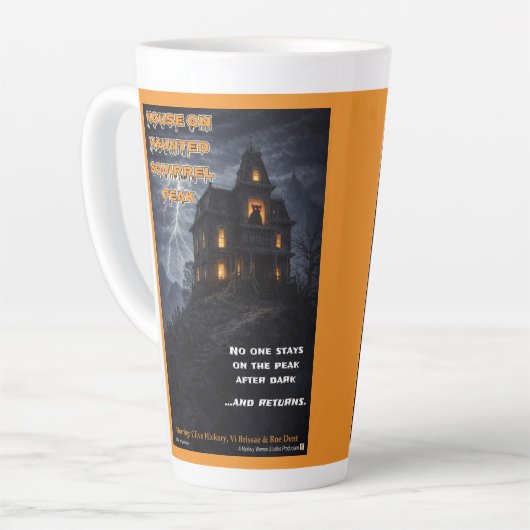 Haunted Squirrel Peak Milchtasse (Linke Ecke)