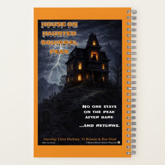 Haunted Squirrel Peak Notizblock (Rückseite)