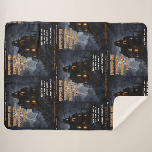 Haunted Squirrel Peak Sherpadecke (Vorderseite (Horizontal))