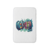 Haunted Sushi Chef Badematte (Vorderseite Vertikal)