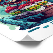 Haunted Sushi Chef Poster (Ecke)