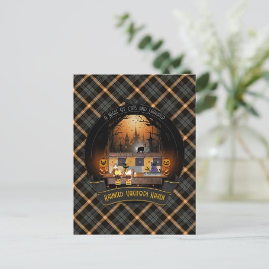 Haunted Yakitori Haven Postkarte (Stehend Vorderseite)