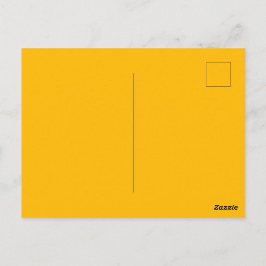 Hauntely Pumpkin Head Postkarte (Rückseite)