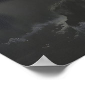 Haunting Cliff Skull Art Printable, Gothic Poster (Ecke)