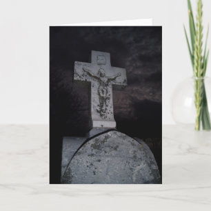 "Haunting Crucifix" Sympathiekarte Karte