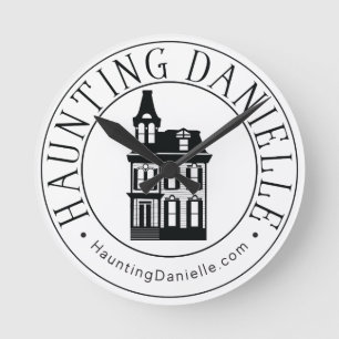Haunting Danielle Wall Clock Runde Wanduhr